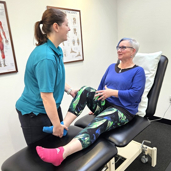 Musculoskeletal physiotherapy treatment session